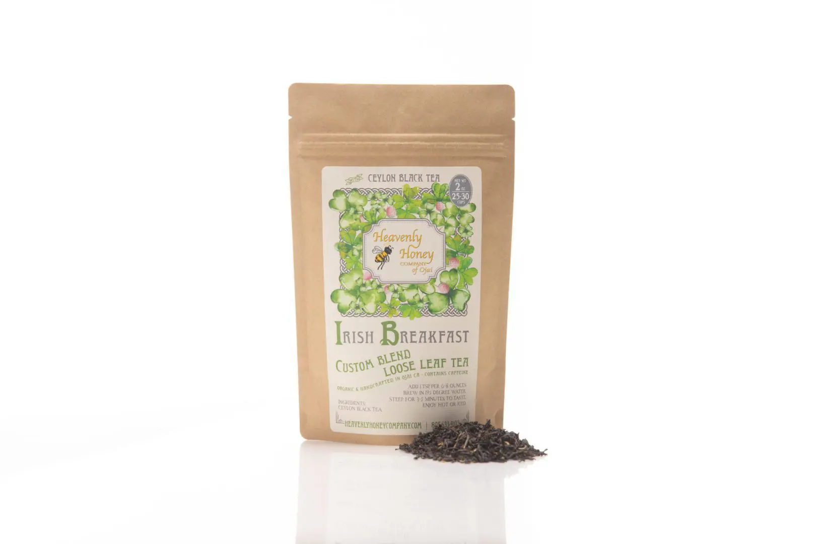 irish breakfast loose leaf tea front