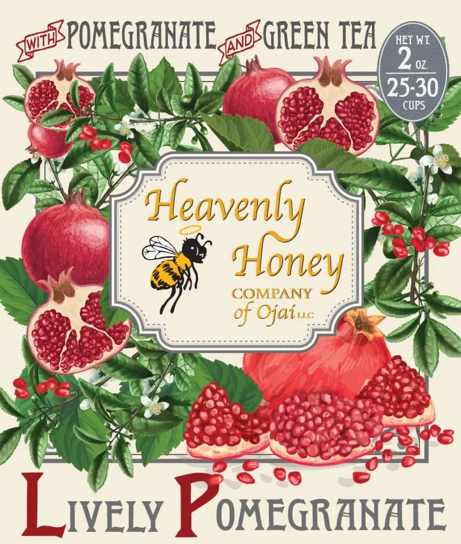 organic pomegranate tea