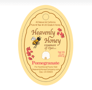 raw pomegranate honey ojai ca