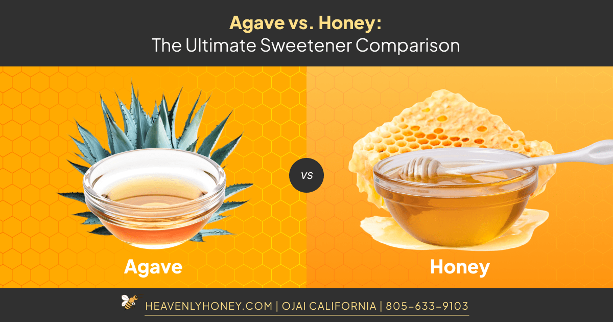 agave vs honey the ultimate sweetener comparison