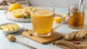Soothing Buckwheat Honey Wellness Elixir (with Ginger & Lemon)