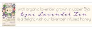 Organic Ojai Lavender tea heavenly honey