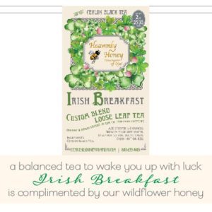 Organic irish tea heavenly honey