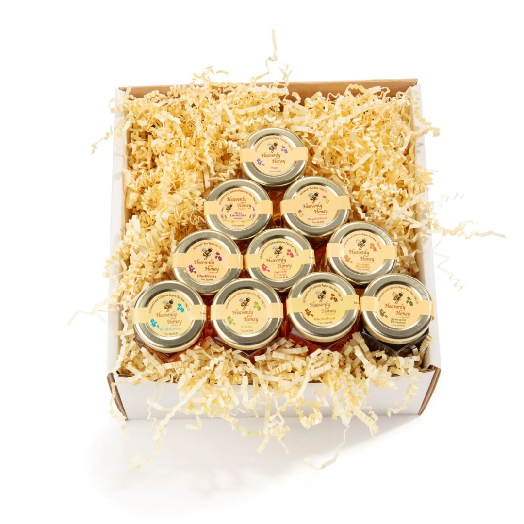 Honey Tasting In a Box | Heavenly Honey