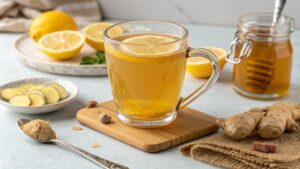 Soothing Buckwheat Honey Wellness Elixir (with Ginger & Lemon)