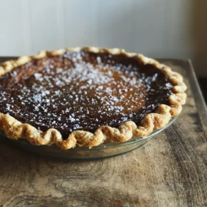 Salty Honey Pie with Ojai Wildflower Honey Recipe